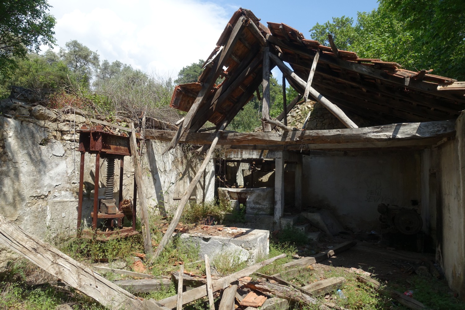 milas ören bungalov evleri